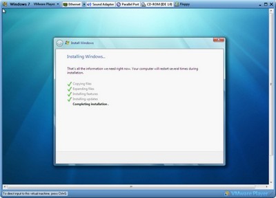 как запустить установку windows 7