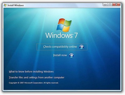 установка windows 7 boot camp